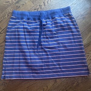 Joe Fresh Cotton Skirt 💙 NWT from Nordstrom Rack - Blue & Peach - So cute!! 1x